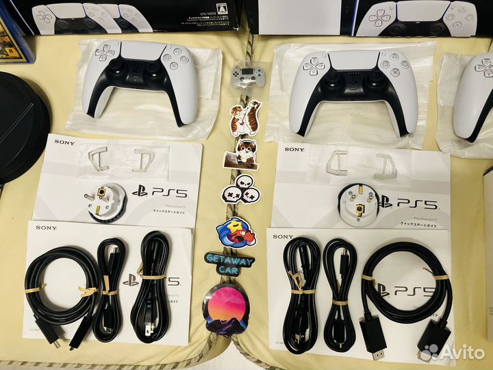 Топ Готовые Игровые Наборы PS5 2 Джойстика+Игры