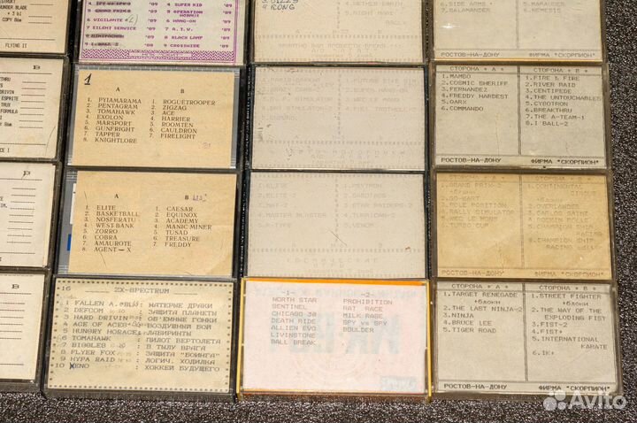 25 кассет для ZX Spectrum