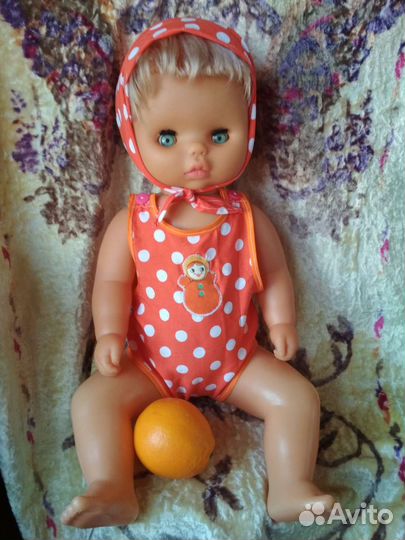 Кукла - пупс гдр времён СССР