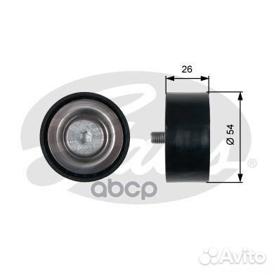 Ролик руч.ремня mercedes T36486 Gates