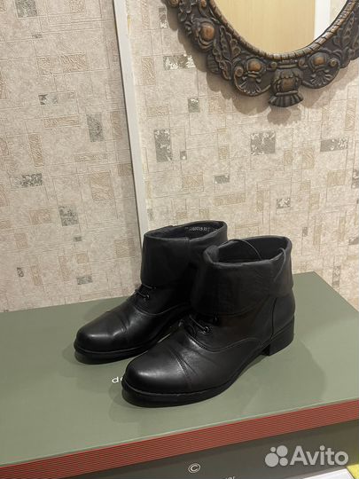 Ботильоны натуральная кожа новые