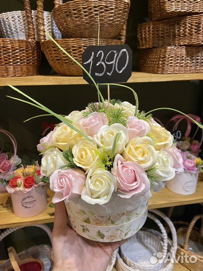 Мыльные букеты для мамы