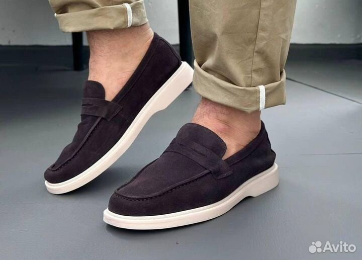 Loro Piana лоферы мужские большие размеры 45-48