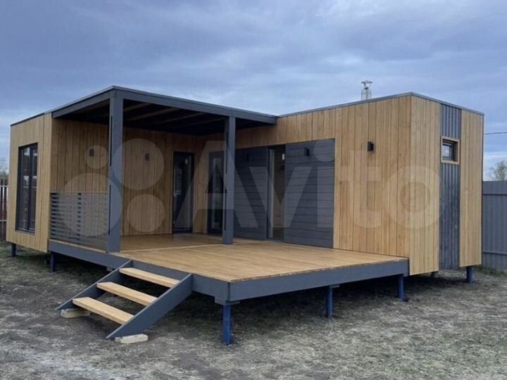 Дом 54 м² на участке 9 сот.