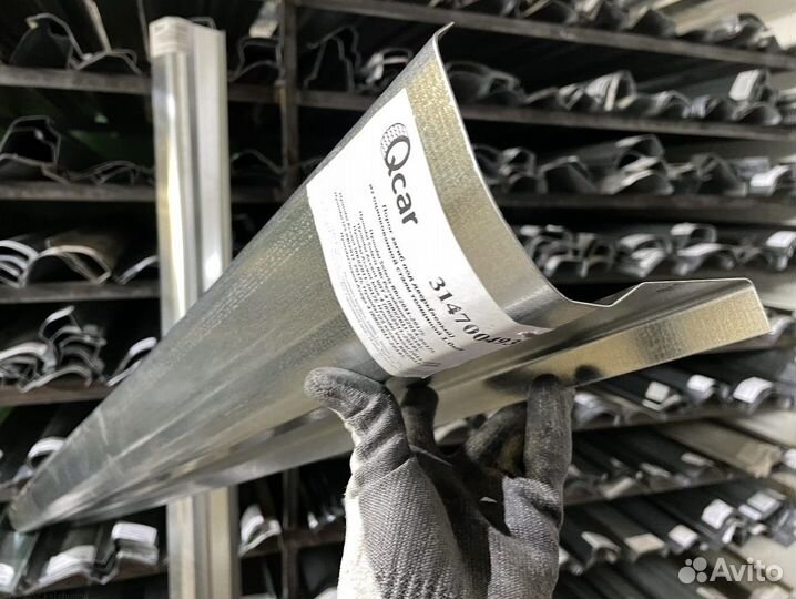 Порог левый Hyundai Solaris 2011-2017 (1мм)