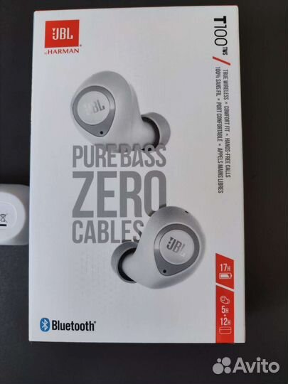 Беспроводные наушники JBL T100TWS