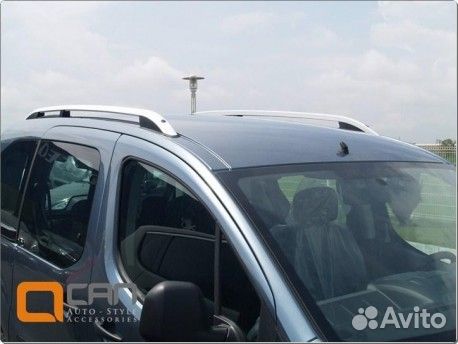 Рейлинги Can-Otomotiv Volkswagen Caddy I, II сереб