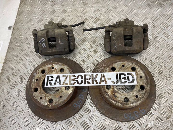 Суппорта с дисками R16 под 280мм Peugeot Boxer 3