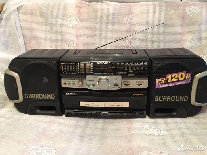 Магнитофон sharp w m- 940