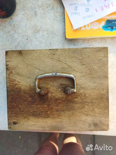 Короб, ящик деревянный, старый