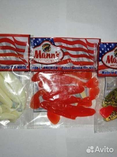 Силиконовые приманки Manns(снижение цен)