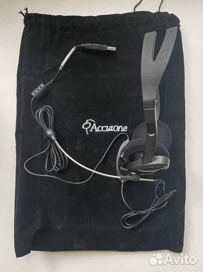 Гарнитура Новая Accutone USB 400