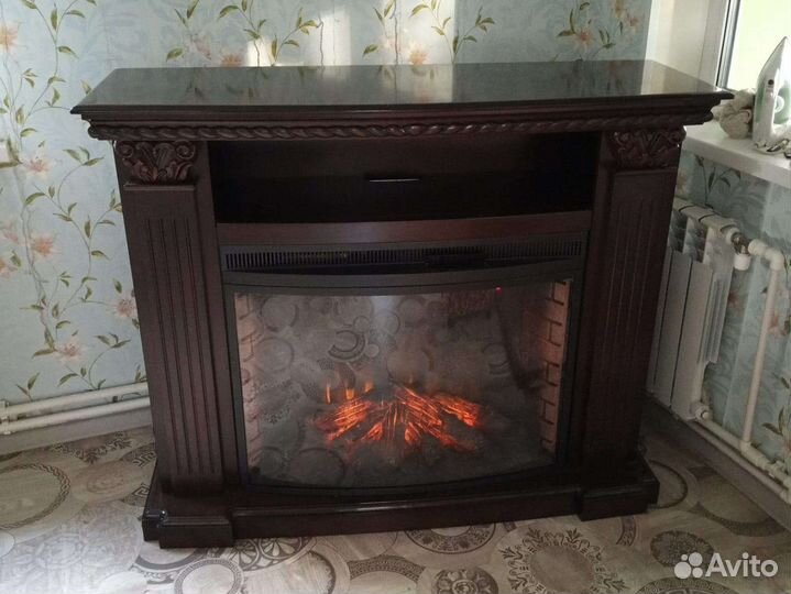 Камин с порталом электрический