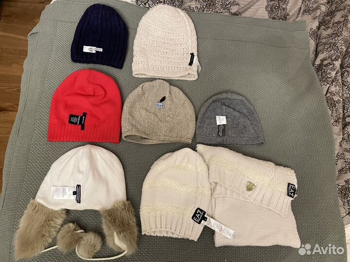 Шапка женская Armani C.Klein T.Hilfiger Gant