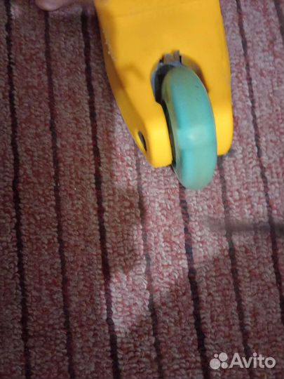 Самокат детский трехколесный бу