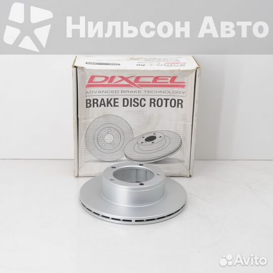 Диск тормозной MMC canter 4M40, dixcel