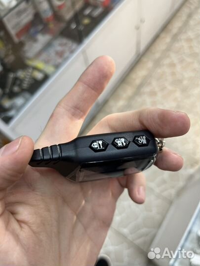 Брелок для StarLine B9 черный корпус