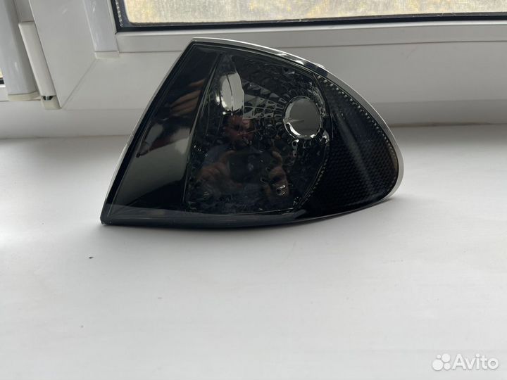 Поворотники треугольники бмв е46 черные