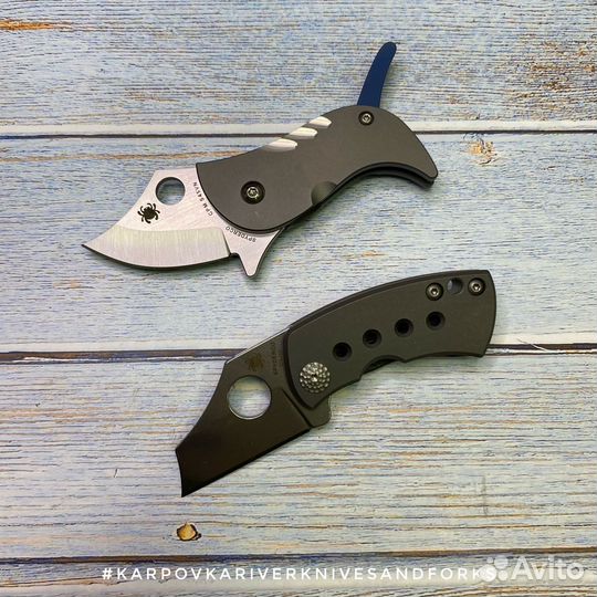 Spyderco Pochi, McBee, Taichung