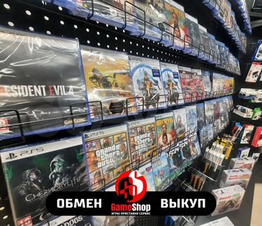 Игры для PS3/PS4/PS5/Xbox/ONE/NS Обмен Продажа