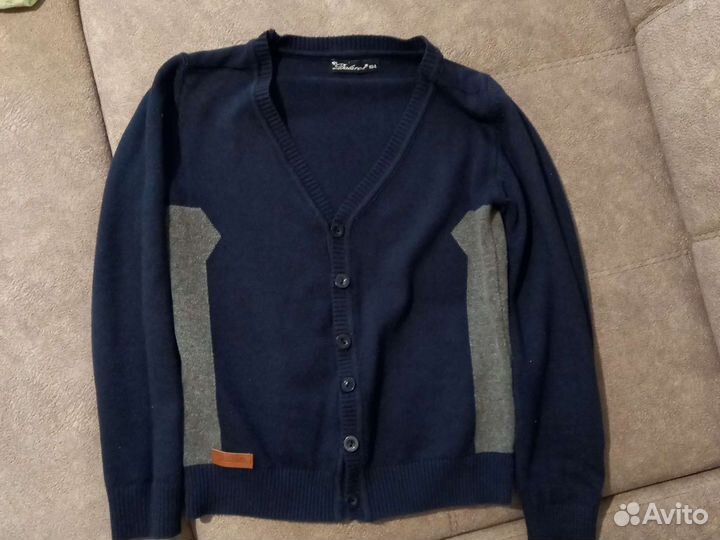 Кардиган для школы