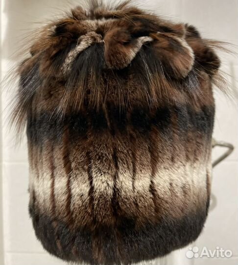 Новая Шапка женская, меховая, рекс