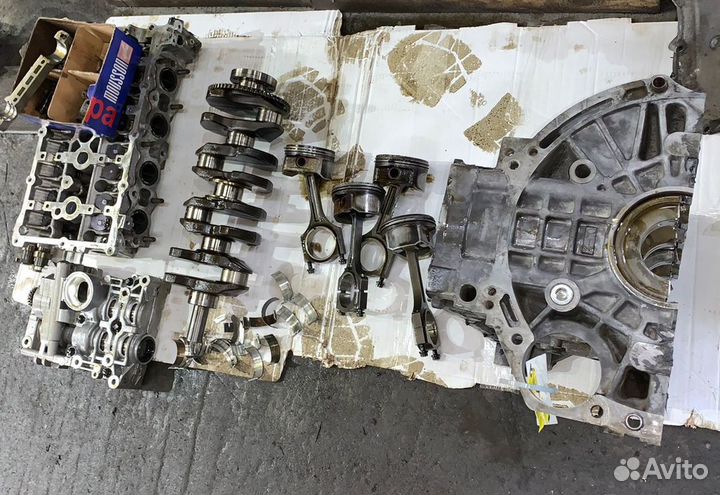 Двигатель G4KD G4KE Kia Hyundai после ремонта