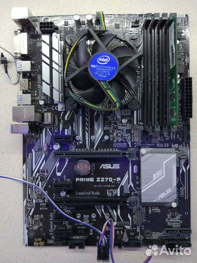 Мат.плата Asus Prime z270-p, lga1151, Intel g4400