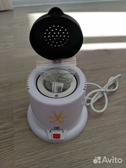 TNL Стерилизатор гласперленовый (шариковый) белый