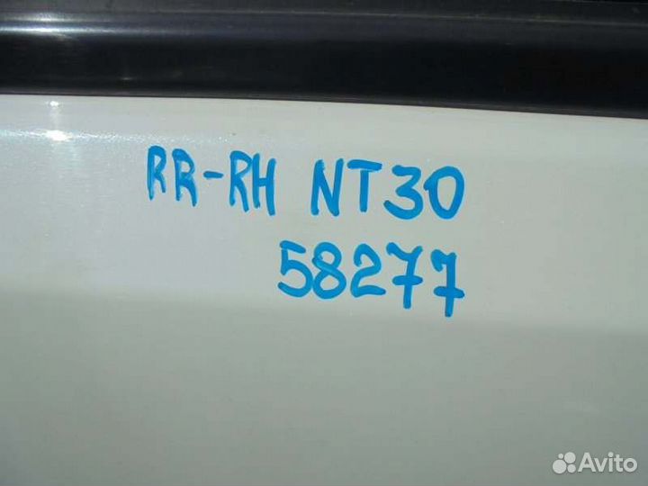 Дверь задняя правая Nissan Xtrail NT30 QR20DE