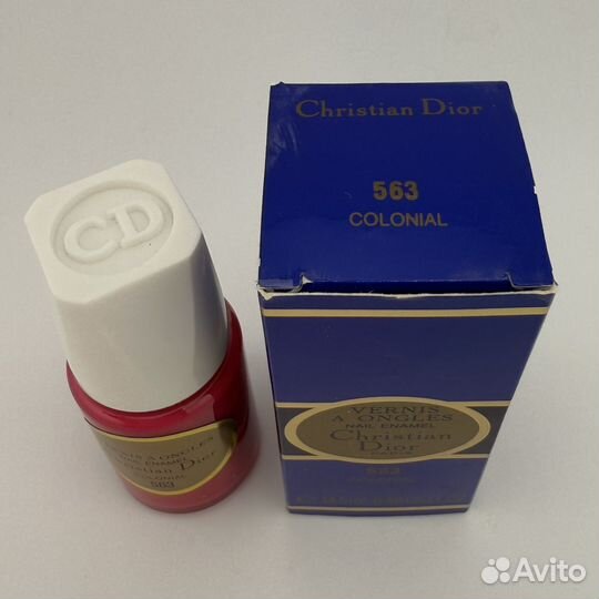 Christian dior лак для ногтей 563 винтаж