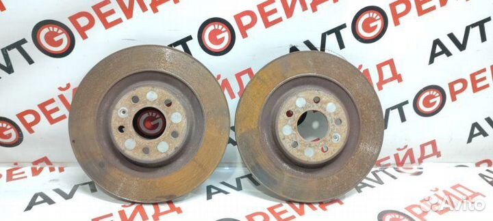 Диск тормозной задний Audi A6 4G CGW 18.04.2011