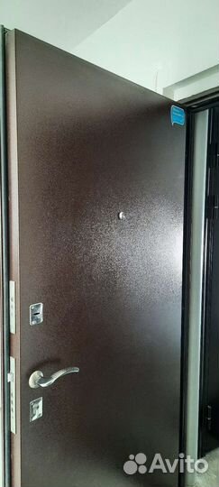 Дверь входная металлическая от застройщика