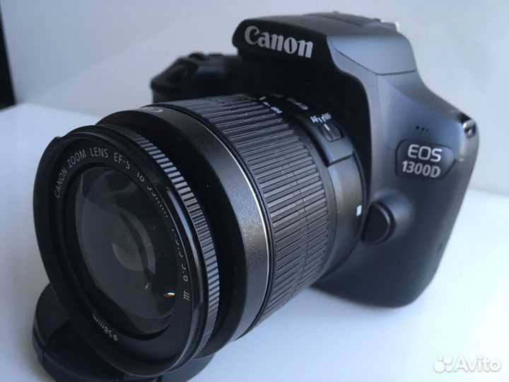 Canon 1300d kit 18-55mm, 18мп новый