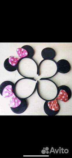 Ободок для волос с ушками