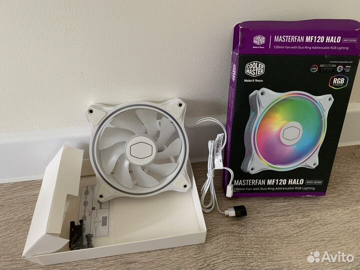 Вентилятор cooler master masterfan mf 120 halo