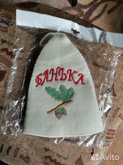 Шапка для бани