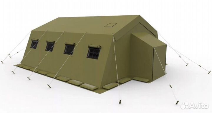 Армейские военные палатки 10 - 70 местные