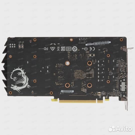 Видеокарта MSI GeForce GTX 1650 D6 gaming X