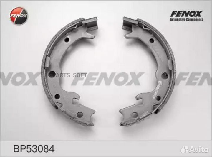 Fenox BP53084 Колодки тормозные барабанные Honda A