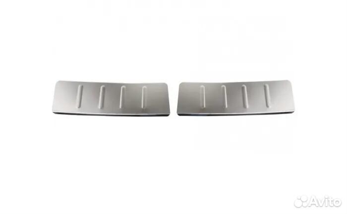 Накладка на бампер Рено Сандеро 2014-2017