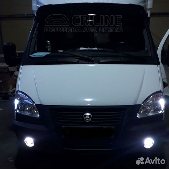 Led туманки птф Газель,Priora, Niva, 2хрежимные60w