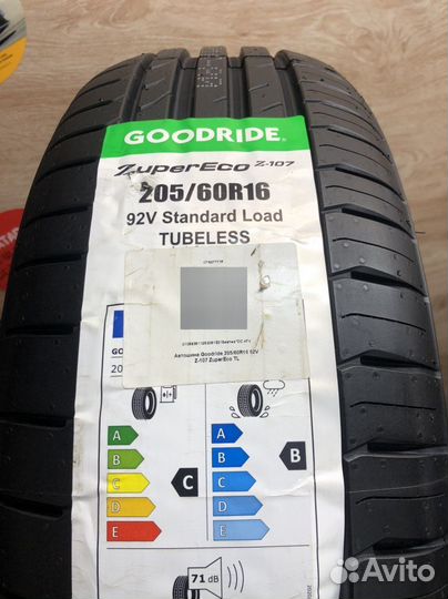 Goodride ZuperEco Z-107 205/60 R16 92V