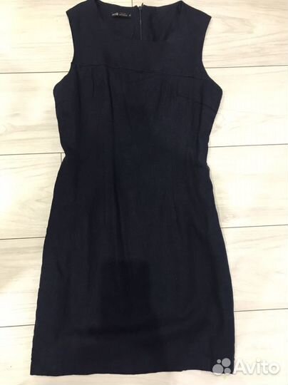 Платье изо льна