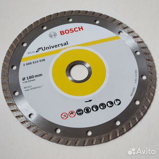 Алмазный диск Bosch 180 mm.10шт
