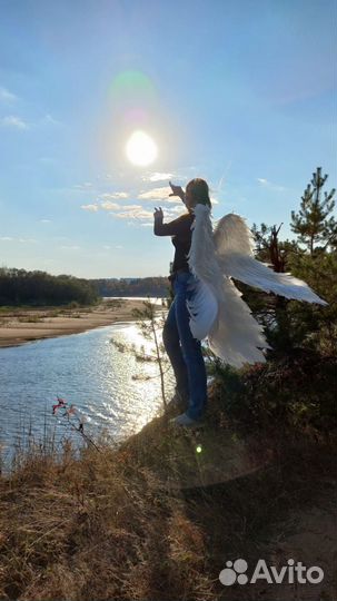 Крылья ангела белые