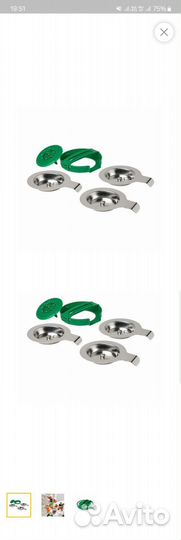 Икеа tabberas ножи для овощей, 4 шт, сталь