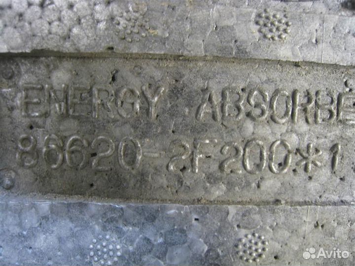 Абсорбер бампера заднего KIA Cerato (LD) 2005
