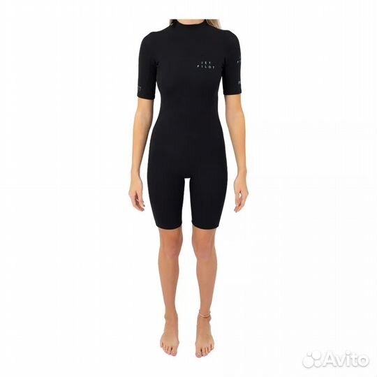 Гидрокостюм JetPilot Flight 2X2 S/S Spring (Black)