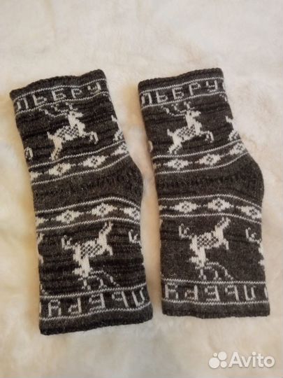 Новые Наколенники из натуральной шерсти